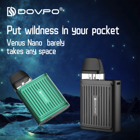 Dovpo Venus Nano POD kit - новый формат, старые расходники...