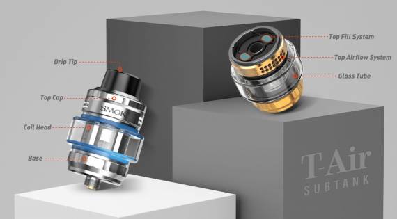 Smok T-Air SUBTANK - новый парогенератор...