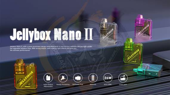 RINCOE JELLYBOX NANO 2 POD KIT - из нового только подсветка...