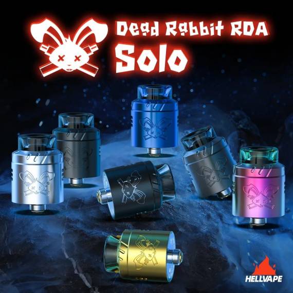 Hellvape Dead Rabbit Solo RDA - сольный выход...