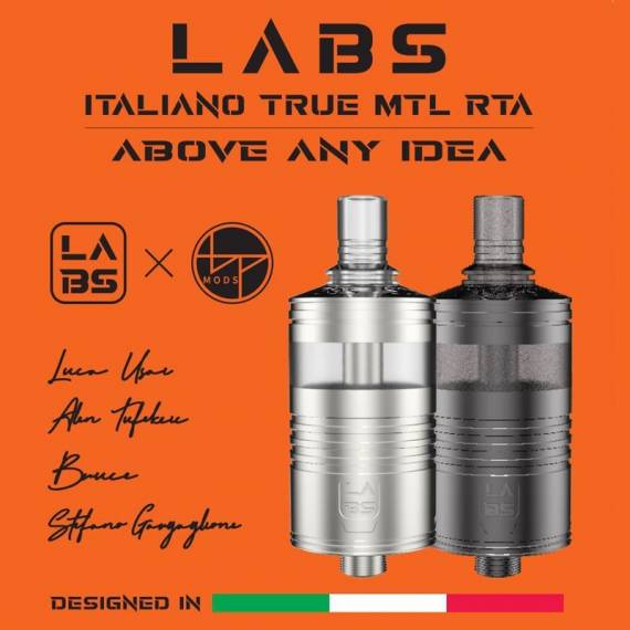 BP Mods LABS MTL RTA - итальянские корни...