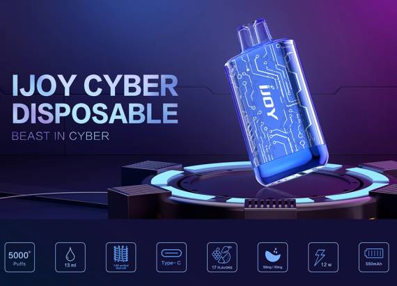 iJOY CYBER Disposable - киберзамес...