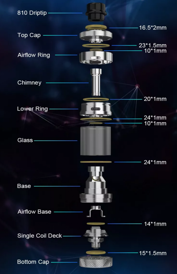 Steam Crave Meson RTA - массивный односпиральник...