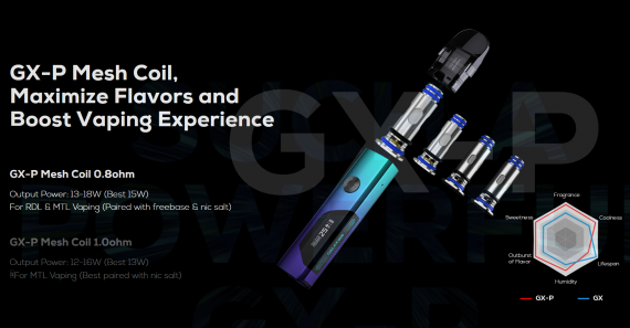 Freemax Galex Pro POD kit - новогодняя подсветка...