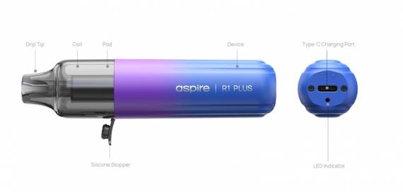 Aspire R1 Plus POD kit - решили взять емкостью...