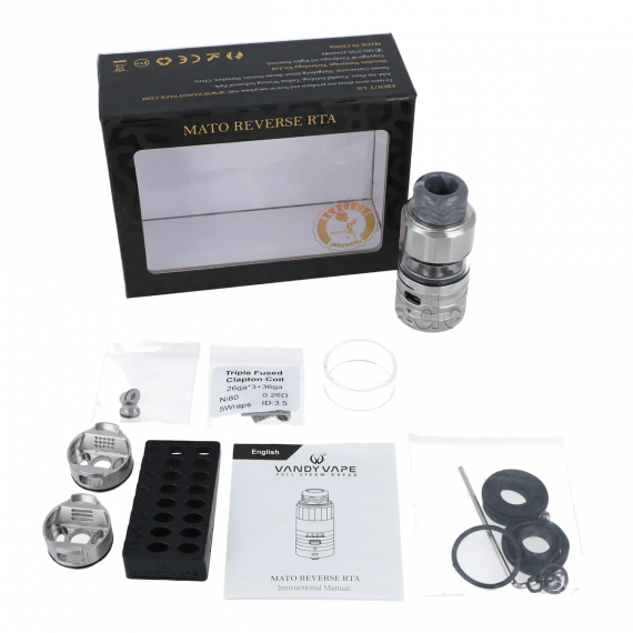 Vandy Vape Mato Reverse RTA – релиз «не для всех»…