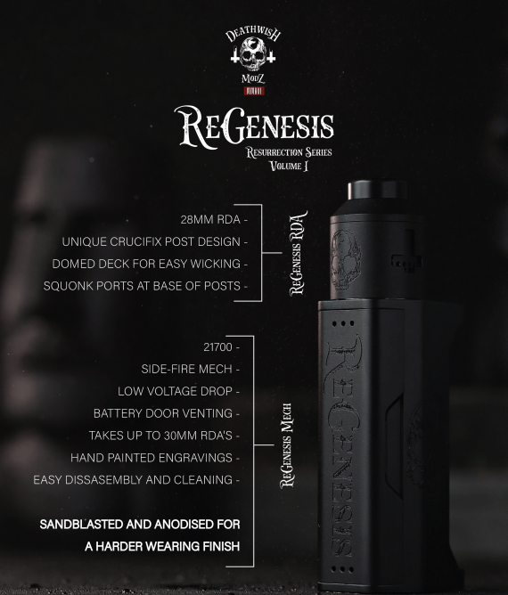 Deathwish Modz ReGenesis Mech kit – такой набор «в гробу видали»…