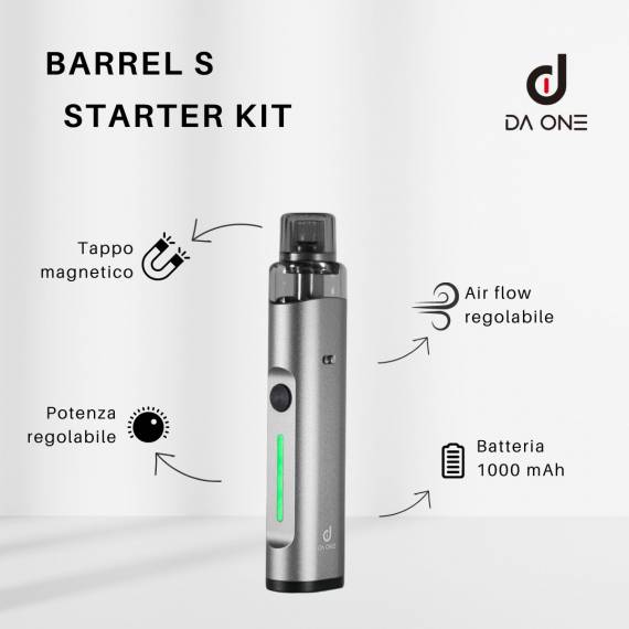 Da One Tech Barrel S POD kit - гигиена прежде всего...