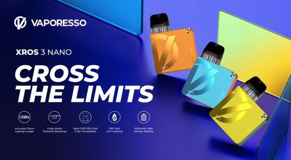 Vaporesso XROS 3 Nano POD kit - сразу третья ревизия...