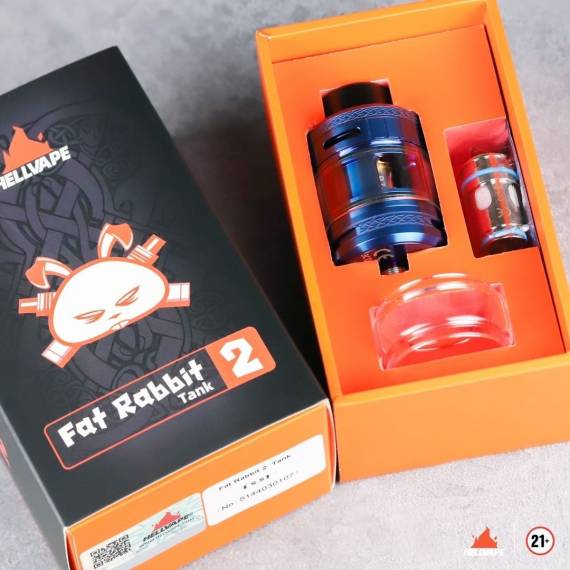 Hellvape Fat Rabbit 2 Tank - снова два кольца...