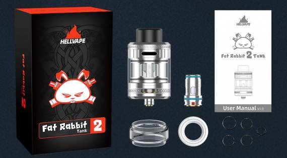 Hellvape Fat Rabbit 2 Tank - снова два кольца...