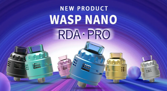 Oumier Wasp Nano RDA PRO - цельнометаллическая оса...