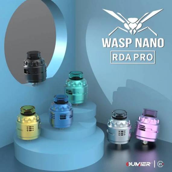 Oumier Wasp Nano RDA PRO - цельнометаллическая оса...