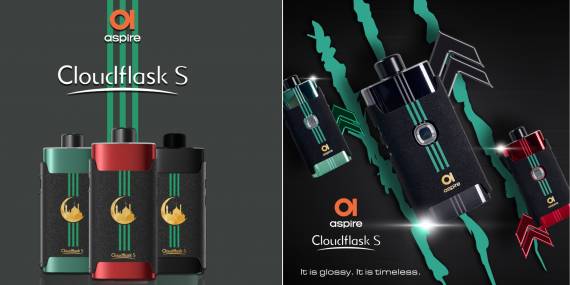Новые старые предложения - Aspire Cloudflask 3 POD kit и CloudFlask S SubOhm kit...