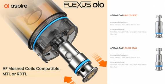 Aspire Flexus AIO kit - покорение новых форматов...