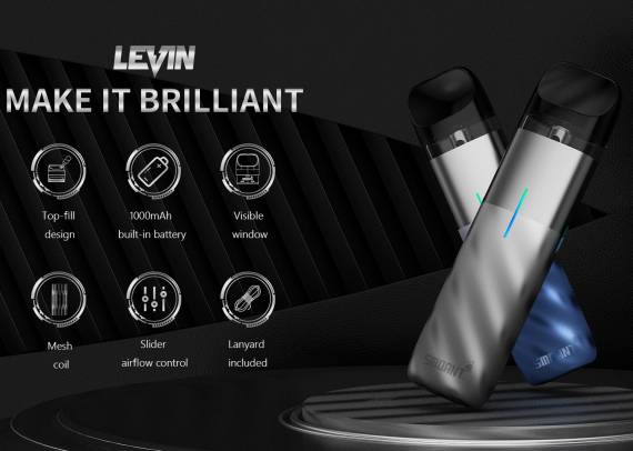 Smoant LEVIN POD kit - новая картриджная система...