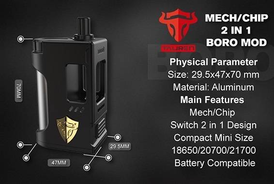 THC Tauren Mech Boro mod - сразу три устройства в одном...