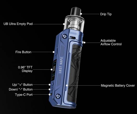 Lost Vape Thelema Urban 80 POD kit - урбан стайл...
