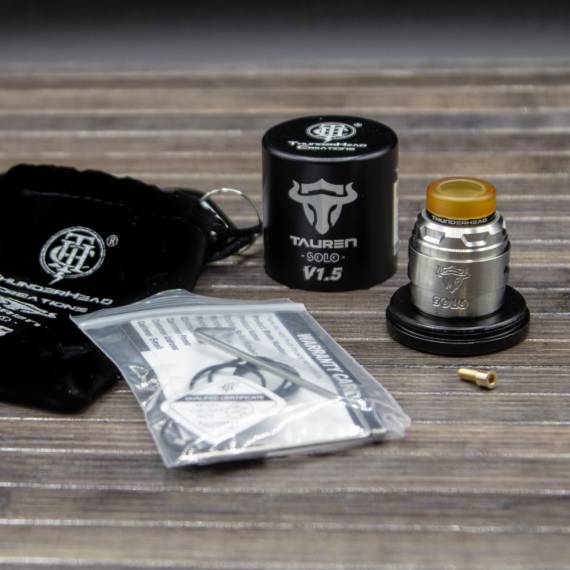 THC Tauren Solo RDA V1.5  - кольцо сверху...