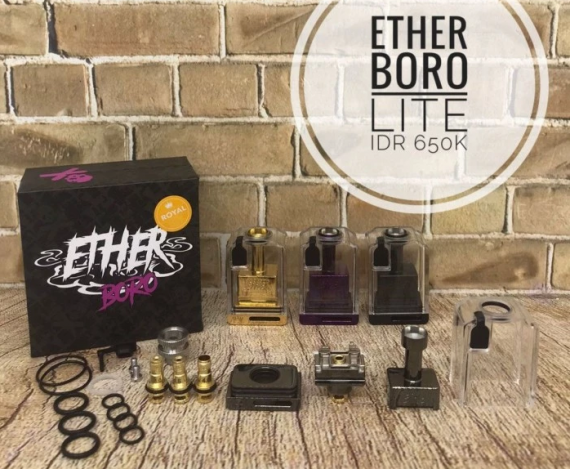 Suicide Mods Ether Lite Boro RBA kit - урезанная комплектация...