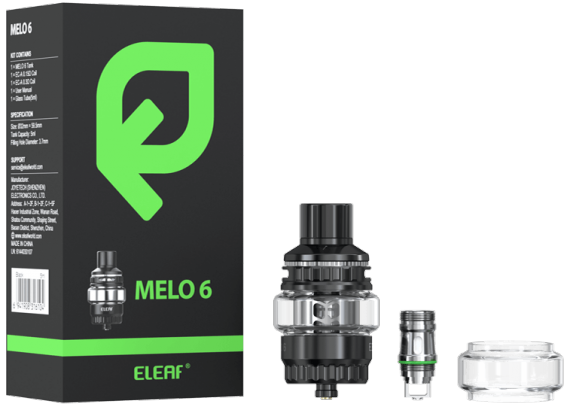 Eleaf MELO 6 Tank - продолжение династии...