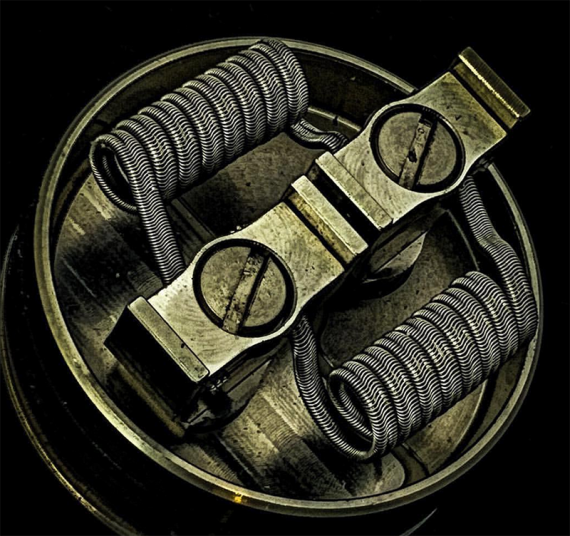 N30 Norris 30mm RDA V2 от компании TripleSix Modz. Чак Норрис настолько крут, что может установить даже дрипку в спираль