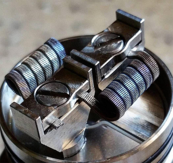 N30 Norris 30mm RDA V2 от компании TripleSix Modz. Чак Норрис настолько крут, что может установить даже дрипку в спираль