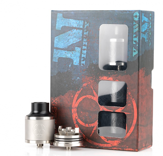 N30 Norris 30mm RDA V2 от компании TripleSix Modz. Чак Норрис настолько крут, что может установить даже дрипку в спираль