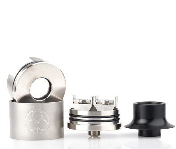 N30 Norris 30mm RDA V2 от компании TripleSix Modz. Чак Норрис настолько крут, что может установить даже дрипку в спираль