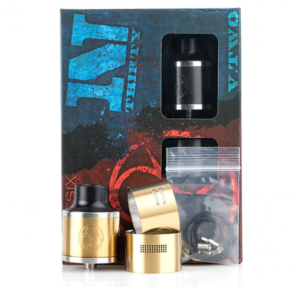 N30 Norris 30mm RDA V2 от компании TripleSix Modz. Чак Норрис настолько крут, что может установить даже дрипку в спираль