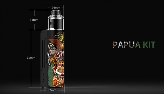 И еще кое-что новенькое. PAPUA Kit от компаний Hippovape & Railyway Vapers