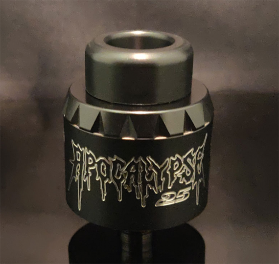 Обновленная легенда теперь с 25-м диаметром. (Apocalypse 25mm RDA от Immortal Modz)