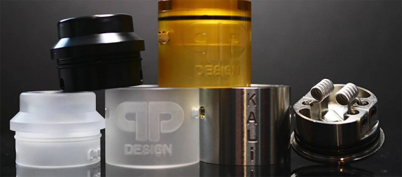 Kali V2 RDA/RSA Master Kit от канадской компании QP Design. Огромный выбор кэпов и еще немножко вкусностей