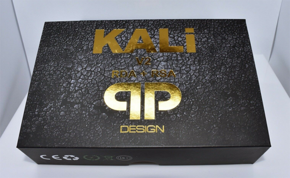 Kali V2 RDA/RSA Master Kit от канадской компании QP Design. Огромный выбор кэпов и еще немножко вкусностей