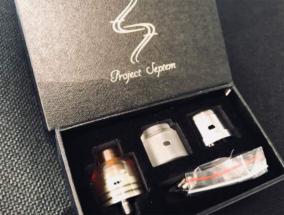 Luxuria RDA от филлипинцев Project Septem. Еще одна интересная модель для качественного вэйпинга