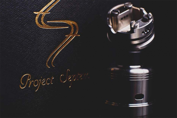 Luxuria RDA from the Philippines Project Septem.  Another interesting model for quality vaping