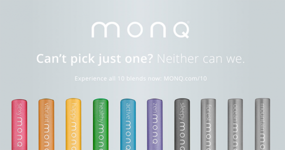 MONQ - disposable electronic cigarettes for quick stress relief