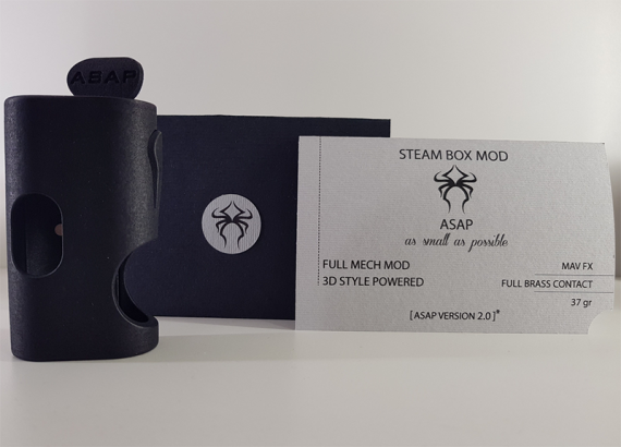 ASAP v2 0 from the young promising team Steam Box Mod.  Squonker, as we used to see him