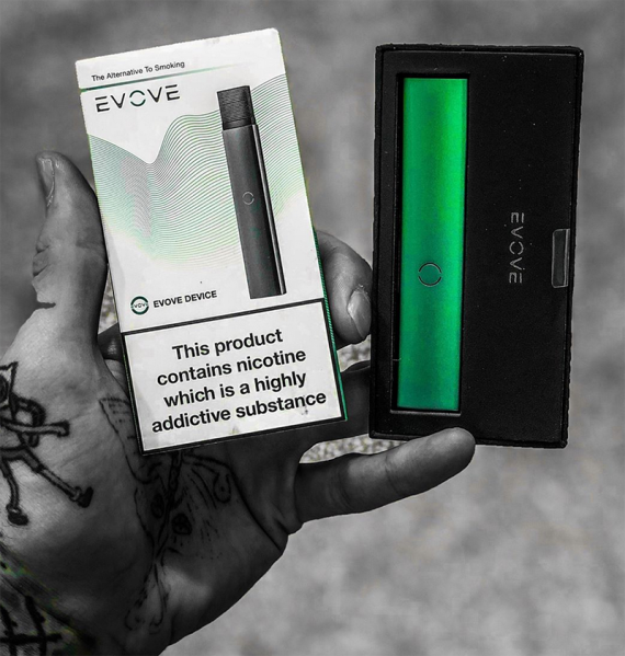 EVOVE Pod System - JUUL на минималках, от компании Evovevape