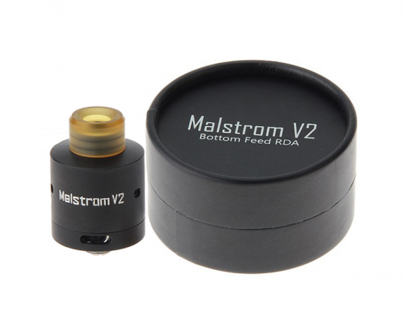 While the release of the third model is being prepared, it's time to talk about the second.  Malstrom V2 by Lost Vape