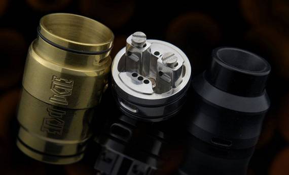 ROOK RDA from Benevi Mods.  Everything is simple, convenient and two blowing in addition