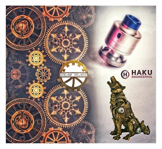 From the guys who know their job.  Great Riviera RDTA Tank by Haku Engineering