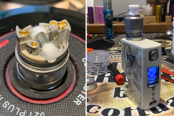 From the guys who know their job.  Great Riviera RDTA Tank by Haku Engineering