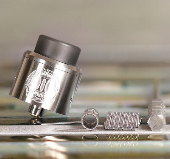 What has Deathwish Modz prepared for us once again?  Atomizer Deathtrap II RDA (26mm)