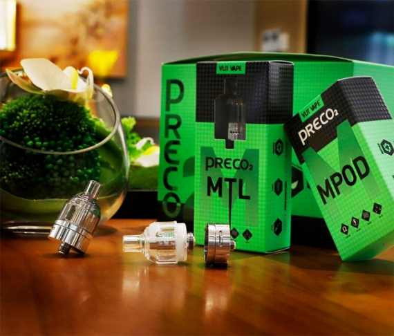 Добавили немного железа, хоть приближенно стал похож на атмоайзер (Preco 2 MTL by Vlit Vape)