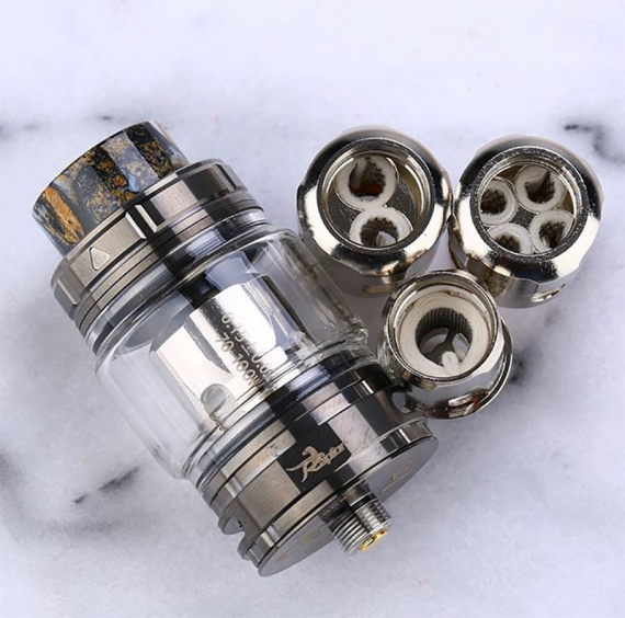 Ehpro Raptor tank - the first atomizer with an evaporator in the cotton of which sea grass is added