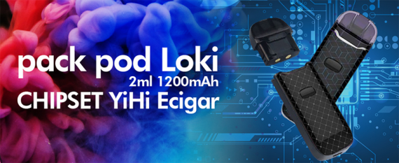 Теперь ему название Loki + новые расцветки Pod устройства на плате YIHI