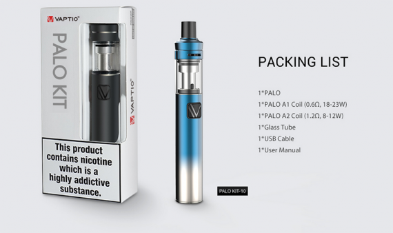 PALO Kit MTL от уже известной компании Vaptio. Посмотрим, что там у них получилось