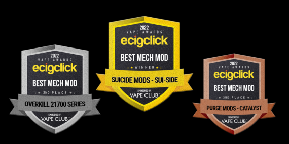 Innokin и VOPOO стали главными триумфаторами премии Ecigclick Awards. Geekvape в порядке, а у Vaporesso 10 номинаций и ни одной победы