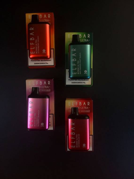 ELFBAR BC5000 ULTRA: обзор на вкусовую линейку «одноразок»